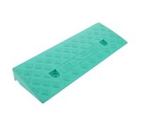 Alipis Tapis De Rampe Rampe De Remise en Plastique Marchepied Seuils De Portes Patin De Pente Marches De Pente Rampes De Porte pour Fauteuils Vert PE (polyéthylène)