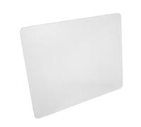 Alipis Tapis de Souris en Verre Transparent 20 X 25 Cm - Surface Lisse Résistante aux Rayures, Tapis de Bureau Gaming Ultra-Fin pour Jeux Vidéo et Travail Professionnel