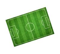 Alipis Tapis Sol Antidérapant Football Créatif pour Maison Décor Design Terrain de Foot pour Chambre et Entrée