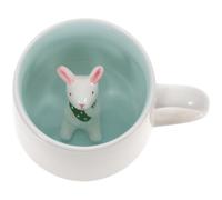Alipis Tasse à Boisson en Céramique 375ml avec Anse, Animal 3d | Style Créatif, Surface Lisse et Prise Confortable, pour Café ou Restaurant, Présent pour Amis et Garçon et Filles