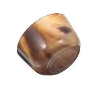Alipis Tasse à Thé Corne Naturelle Petite Tasse Résistante Chaleur Design Élégant pour Goûter et Réunions Entre Amis Couleur Aléatoire Couleur Aléatoire