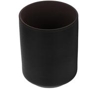 Alipis Tasse à Thé Japonaise Vintage Céramique Noire Petite Tasse Rétro Résistante Chaleur pour Maison et Bureau Design Confortable et Bord Arrondi