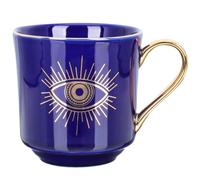Alipis Tasses À Mauvais Œil Tasse À Oeil Bleu Tasses À Expresso En Céramique Tasse À Lait Petites Tasses À Thé Turc Arabe Grec Eau Cappuccino Tasse À Boire Pour Le Bureau À Domicile