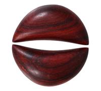 Alipis Tasses de Divination de Santal Forme Lune Outils Sacrés pour Pratique Gua Décoration Ésotérique pour Tarot et Rituels à