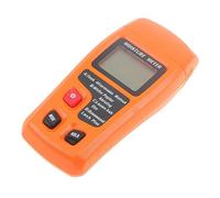 Alipis Testeur Humidité Du Bois sans Batterie Humidimètre Pratique avec Écran LCD pour Mesurer la Teneur Humidité des Matériaux Bois Carton Couleur Orange