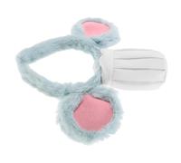 Alipis -tête Oreilles De Souris Grises Avec Toque De Chef Blanche, Bandeau De Costume De Dessin Animé De Souris Pour Fête D'anniversaire, Déguisement Amusant Pour Enfants,