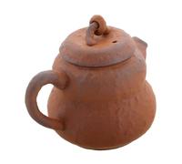 Alipis Théière Poterie Forme de Gourde avec Infuseur Petite Bouilloire Traditionnelle pour Maison et Restaurant et Décorative