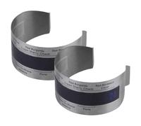 Alipis Thermomètre à Vin Numérique en Acier Inoxydable 2 Pièces Flexible pour Bouteille Écran LCD à Lecture Instantanée Thermomètre Cuisine Portable Adapté à la Température du Vin