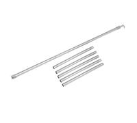 Alipis Tige Télescopique en Acier Inoxydable 32 M pour Ouvre-Fenêtre à Guillotine Tringle de Commande de Store Plissé Baguette d'Inclinaison de Rideaux Résistance aux Intempéries