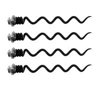 Alipis Tire-Bouchon De Remplacement Vis Sans Fin En Spirale 4 Pièces Tire-Bouchon Ouvre-Bouteille De Vin Tire-Bouchon Manuel Pour Serveur Embout En Spirale En Métal Remplacement Pour La