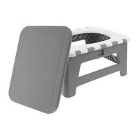 Alipis Toilettes d'urgence Pliables pour Camping, Siège PP Stable, Voiture | Contrôle des Odeurs, Structure Compacte, Rangement Facile, Usage Tente et Déplacements, Setup Rapide