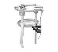 Alipis Trépied de Laboratoire Réglable en Métal avec Plateau Amovible Support Pédagogique pour Lampe et Matériel de Chimie Équipement Scolaire pour Expériences de Soudage et Chauffage