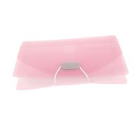 Alipis Trieur Accordéon Compartiments Pochette Rangement Tickets et Documents Organiseur Portable Rose pour Bureau et Maison