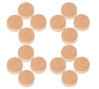 Alipis Trombone Water Key Corks Spit Valve Pads, 15 Pièces, Easy Installation, Protects Internal Structure, Plastic, Khaki, For Trombone Maintenance and Students