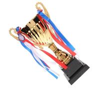 Alipis Trophée en Métal Doré pour Compétition Sportive - Coupe de Première Place Socle Stable - Récompense pour Tournoi Scolaire et Événement D’Équipe - Trophée Souvenir de Réussite