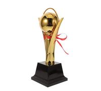 Alipis Trophée Métal Sportif Garçon Fille Coupe Or Football Basket Personnalisable Résistant Brillant pour Tournois Scolaires et Récompenses MVP