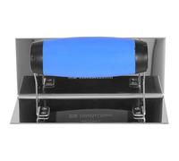 Alipis Truelle D'angle en Acier Inoxydable 150x65x120 Mm, Outil pour Cloisons Sèches D'angle Intérieur, Bordureuse Manuelle pour Finition Plâtre et Béton, Truelle Multifonction