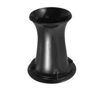 Alipis Tube de Port pour Haut-Parleur en Abs Noir Design Unique, Améliore L'impact des Basses et Guide Audio Précis pour Caisson de Basses DIY