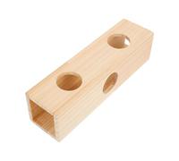 Alipis Tunnel en Bois pour Hamster et, Labyrinthe Résistant aux Morsures et Griffures, pour Exercice et Détente des Petits Animaux