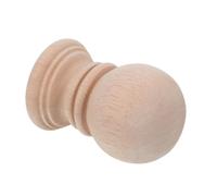 Alipis Unfinished Wood Finial Handmade European Style Carved Staircase And Bed Post Topper For Indoor Outdoor Decoration