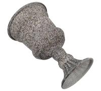 Alipis Urne De Jardin Métal Rustique Vase à Fleurs Vintage pour Intérieur Extérieur Pot De Fleurs Classique De Style Campagnard pour Arrangement Floral