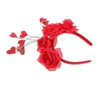 Alipis Valentine's Day Heart Hair Hoop Party Headband For Women Romantic Heart Headdress Accessories For Lover's Day Celebration