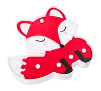 Alipis Veilleuse LED pour Garçon et Filles de Renard Coloré Lampe de Nuit Décorative Rouge sans Piles Lumière Douce pour Chambre D’Garçon et Filles Veilleuse Esthétique et