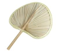 Alipis Ventilateur de Plantain Ventilateur Froid Ventilateur rafraichisseur repulsif Mouche Ventilateur Artisanal Anti Mouche éventail Naturel Accessoire de Ventilateur Feuille de Banane