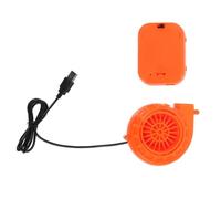 Alipis Ventilateur Gonfleur Portable pour Costume Gonflable Mini Souffleur USB avec Batterie Accessoire et Rapide pour Déguisements Cartoon et Dinosaure pour Halloween et Extérieures