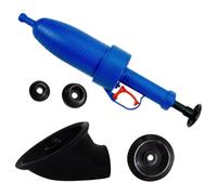 Alipis Ventouse Robuste pour Évier Cuisine et Salle de Bain Piston de Pompe à Vide Portable Bleu Outil de Débouchage Polyvalent pour Canalisations Bouchées Lavabo et Toilettes Kit 1