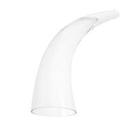 Alipis Verre à Boire Viking Grand 550 Ml en Verre Transparent Corne à Boire Originale pour Cocktails et Boissons Festives pour Fêtes d'Hiver et Bar de Noël