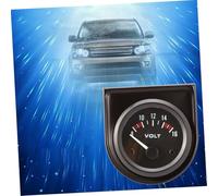 Alipis Voltmètre pour Voiture avec Affichage LED Orange Jauge de Tension Dc Mesure Précise et Haute Sensibilité Lecture Nocturne Facilitée