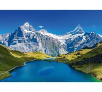 Alipson Puzzle Jeu de pose Bachalpsee Alpes 1000 pièces plastique