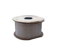 Ali's DIY Câble électrique plat LSZH 1,5 mm² double et terre 6193B Blanc 2 x 1,5 mm² + terre 1,5 mm² Longueur de coupe 2 m