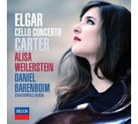 ALISA WEILERSTEIN/DANIEL BARENBOIM/SB - CELLOKONZERTE CD EDWARD ELGAR NEUF