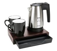 Aliseo Coffret SPACE OASIS avec bouilloire, plateau et 2 tasses