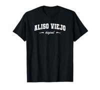 Aliso Viejo California Retro Nom de Ville Natale Aliso T-Shirt