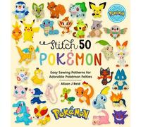 Alison J Reid Stitch 50 PokéMon (Relié) PokéMon Crafts