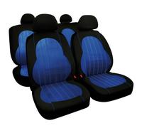 Alissa Set Liners Coordonnées Bleu 2 Avant 2 Arrière (Avec 3+3 Fermoirs)