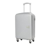 ALISTAIR "Iron Valise Cabine 55 cm - Marque Française - Garantie 2 Ans en France (Argent)