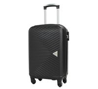 ALISTAIR "Iron Valise Cabine 55 cm - Marque Française - Garantie 2 Ans en France (Noir)
