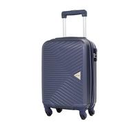 Valise cabine XS Alistair - Collection Iron - 4 roues - ABS ultra résistant - Bleu