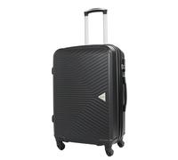 ALISTAIR "Iron Valise Taille Moyenne 65 cm - Marque Française - Garantie 2 Ans en France (Noir)