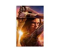 Alita Battle Angel Battle Ready Movie Poster Poster Peinture décorative Toile Art mural Salon Poster Chambre Peinture sur toile Poster et Art mural Impression d'image Moderne Chambre familiale D