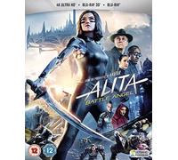 Alita Battle Angel - Blu Ray 4k + 3d + 2d