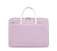 Aliuciku 13,3 14 15,6 Pouces Imperméable Sacoche De Protection Ordinateur Portable Sac À Bandoulière avec Bandoulière (Color : Thistle, Size : 15.6 inch)