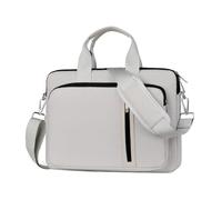 Aliuciku 13,3 15,6 17,3 Pouces Sacoche De Protection Ordinateur Portable Sac À Bandoulière Serviette Sacoche pour Ordinateur Portable Housse (Color : Gray, Size : 13.3-14 inch)