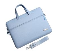 Aliuciku Housse pour Ordinateur Portable, 12 13,3 14 15,6 Pouce Sacoche pour Portable Mallette Sac Pc Sac À Bandoulière (Color : LightBlue A, Size : 12inch)