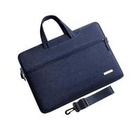 Aliuciku Housse pour Ordinateur Portable, 12 13,3 14 15,6 Pouce Sacoche pour Portable Mallette Sac Pc Sac À Bandoulière (Color : Darkblue A, Size : 14inch)