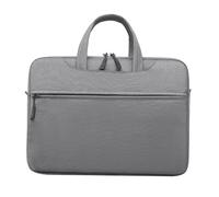 Aliuciku Laptop Tablet Bag, 13.3 15.6 17.3 Zoll, Sacoche pour Ordinateur Portable Pochette Housse PC Sac À Bandoulière Sac À Main Unisex's (Color : Gray, Size : 15.6-16 inch)